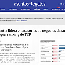 Brigard Urrutia lidera en asesoras de negocios durante este ao segn ranking de TTR